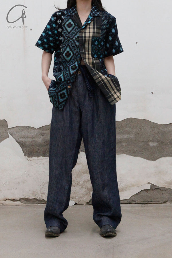 AVIVA JIFEI XUE Patch Belt Pants S22-BSLP10